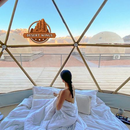 Rum Wings Bubble Luxury Camp Wadi Rum Luaran gambar