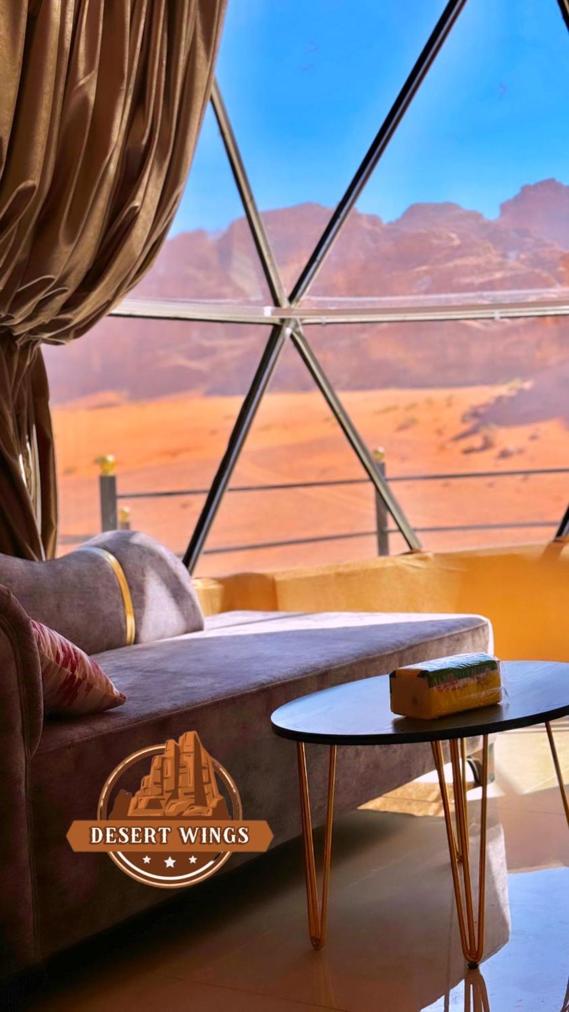 Rum Wings Bubble Luxury Camp Wadi Rum Luaran gambar