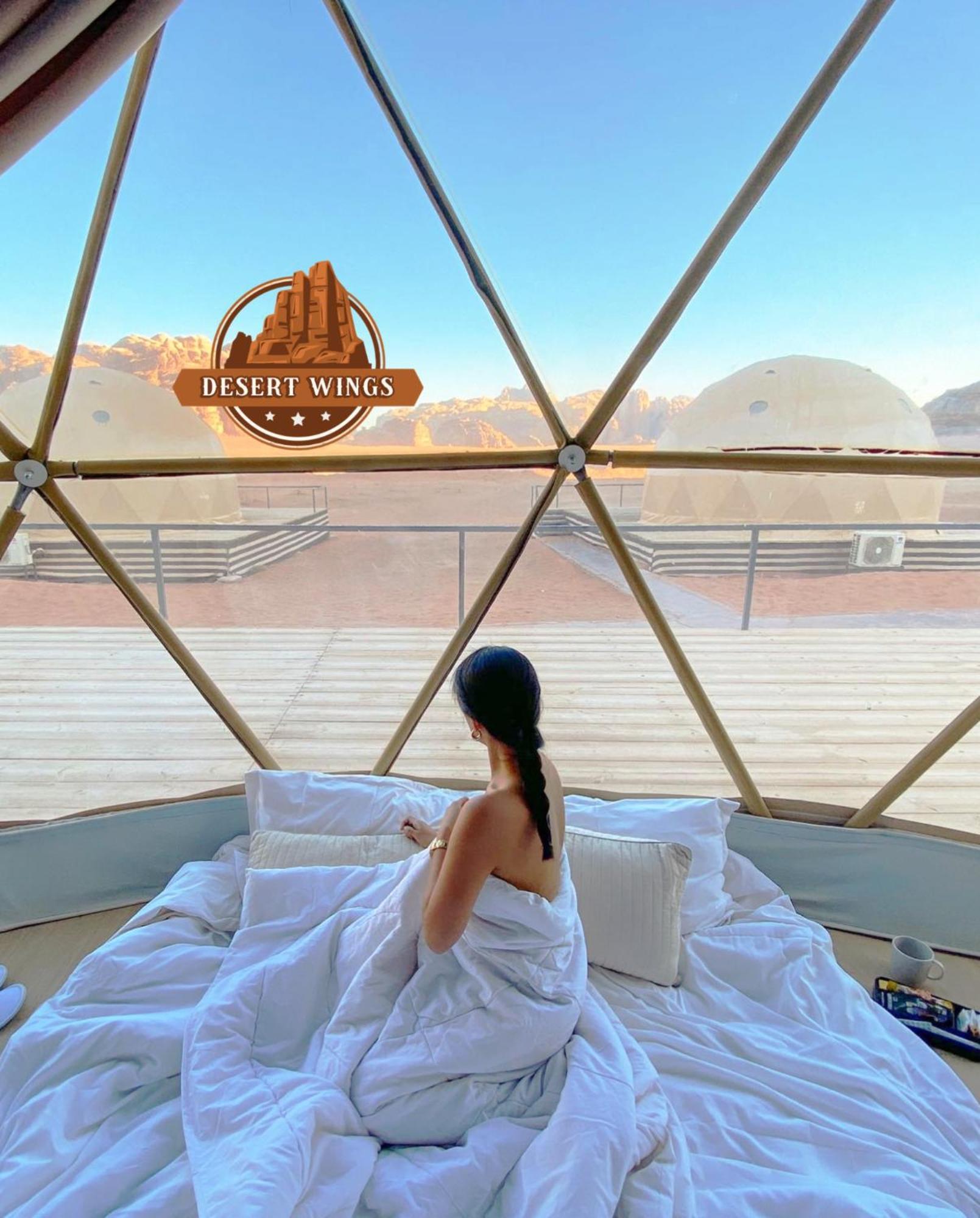 Rum Wings Bubble Luxury Camp Wadi Rum Luaran gambar