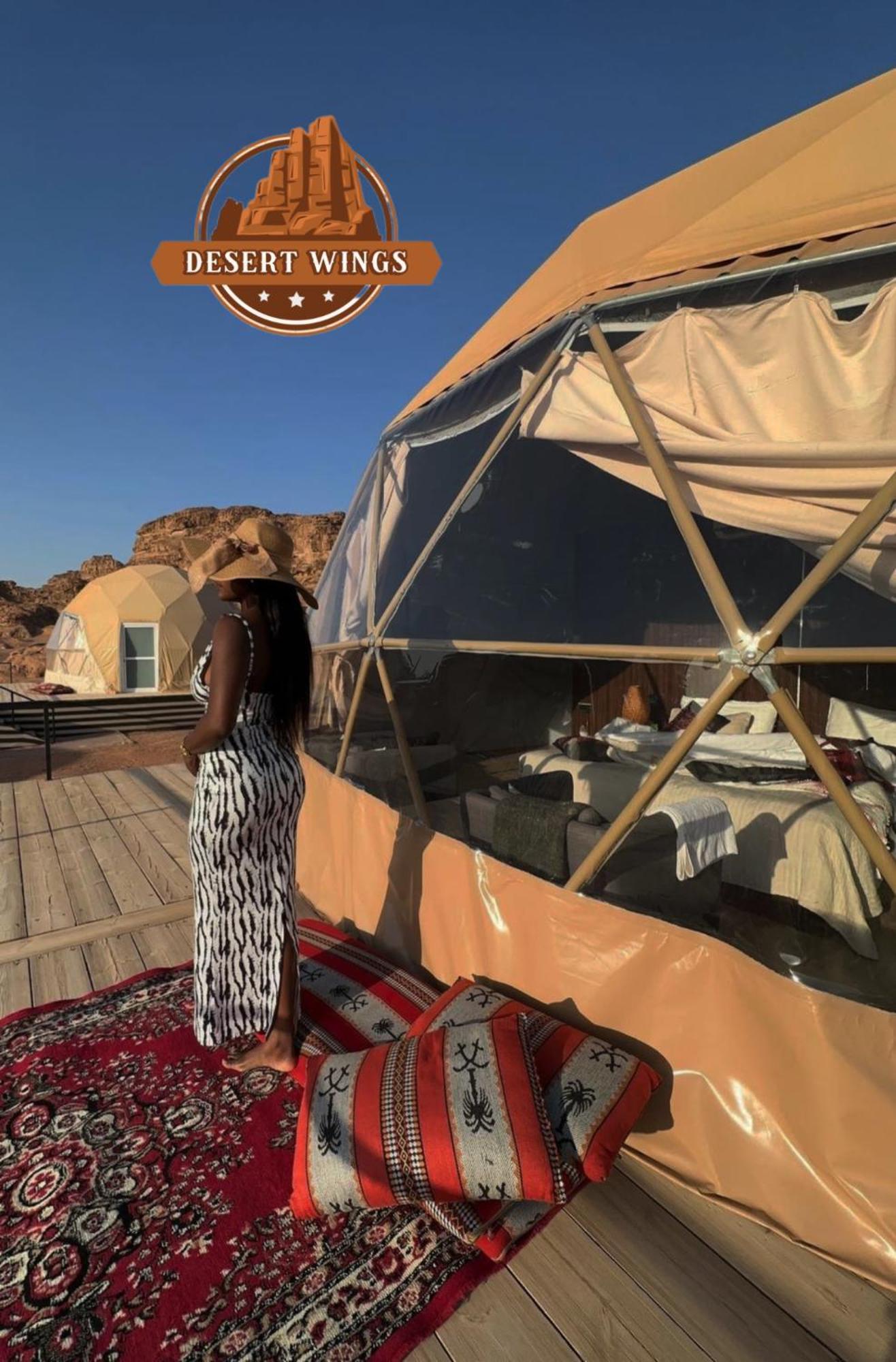 Rum Wings Bubble Luxury Camp Wadi Rum Luaran gambar