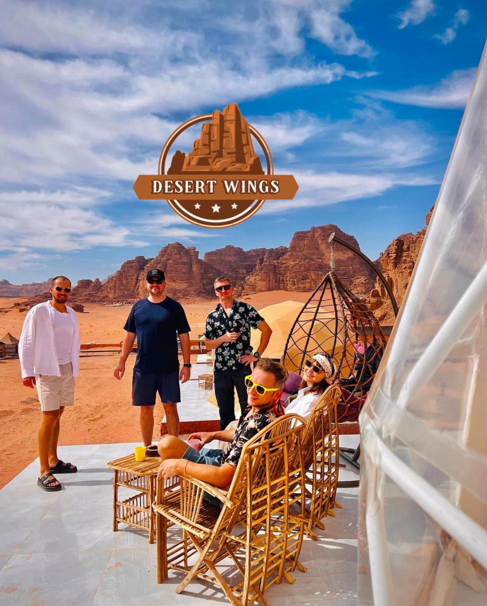 Rum Wings Bubble Luxury Camp Wadi Rum Luaran gambar