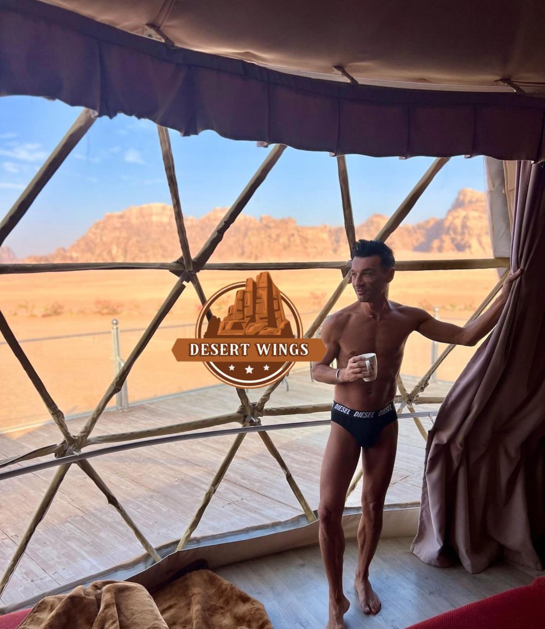 Rum Wings Bubble Luxury Camp Wadi Rum Luaran gambar