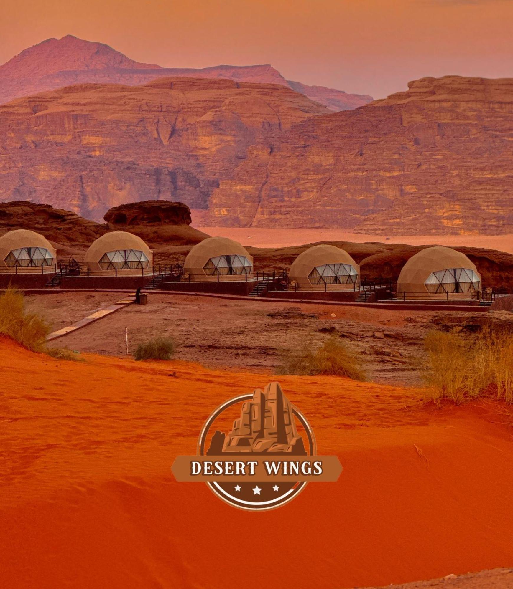 Rum Wings Bubble Luxury Camp Wadi Rum Luaran gambar